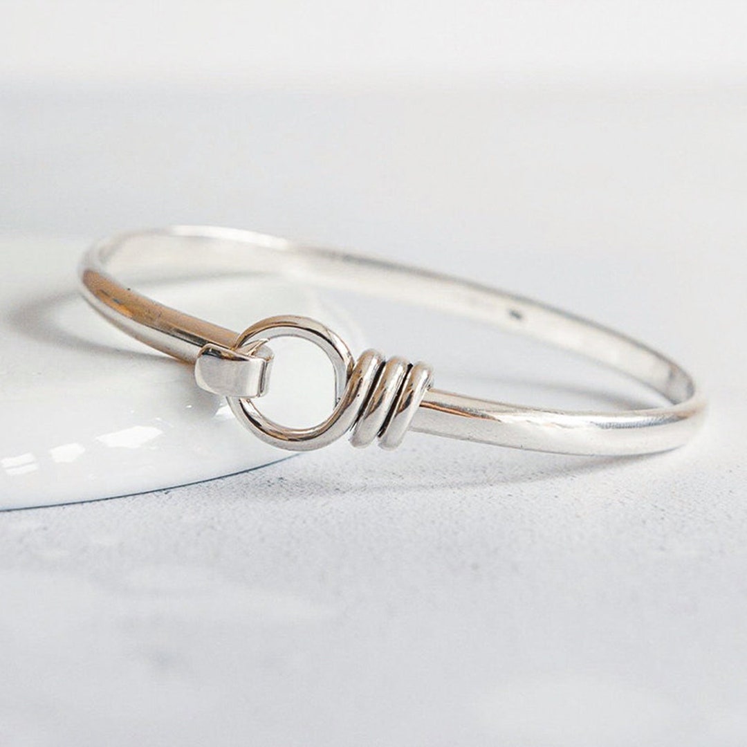 Vintage】TIFFANY 14k silver cuff バングル