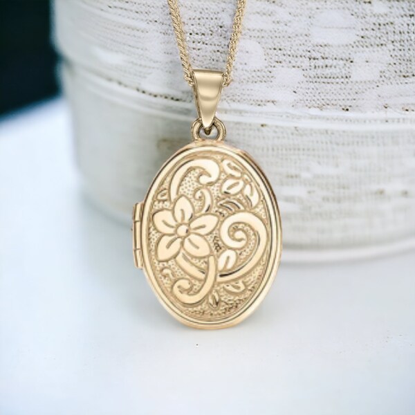 Real Gold Locket Etsy UK