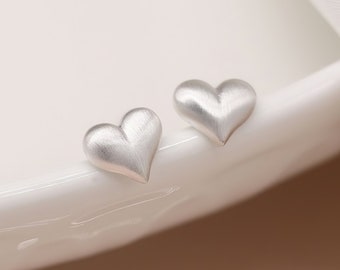 Sterling Silver Sweetheart Earrings