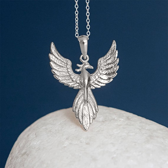 Angel of the Phoenix follows ~ Sterling Silver Jewelry