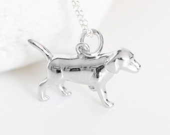 Sterling Silver Labrador Necklace