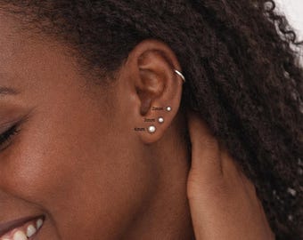 Sterling Silver Micro Ball Stud Earrings – 2mm, 3mm, 4mm