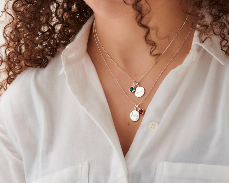 Sterling Silver Textured Oak Leaf Pendant Necklace  FREE image 4