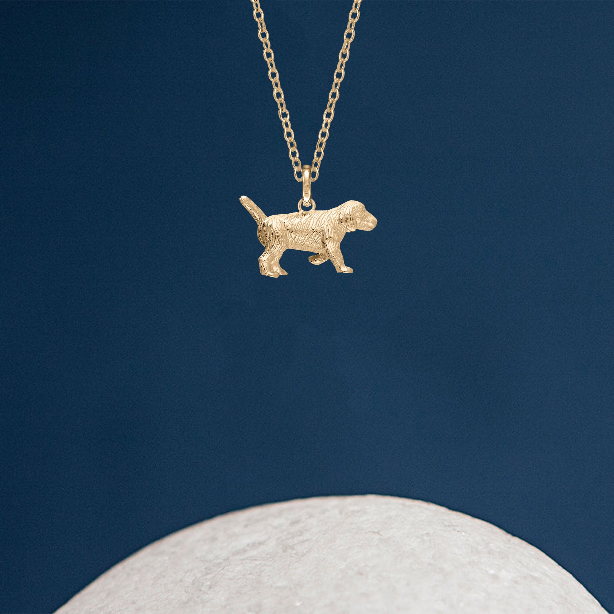 Golden retriever best sale pendant