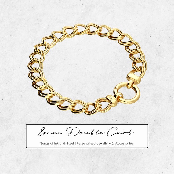 Double on sale curb bracelet
