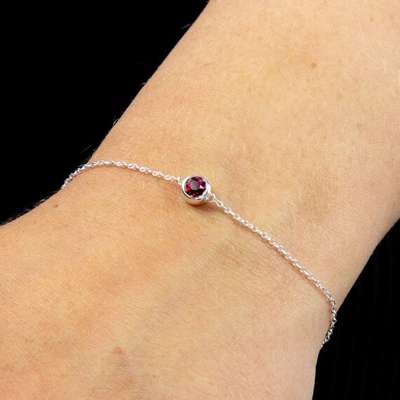 Etsy ruby shop bracelet