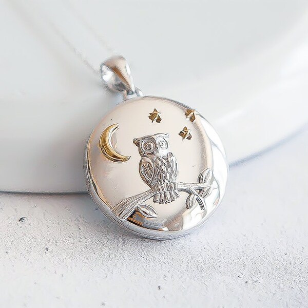 Locket Necklace Etsy