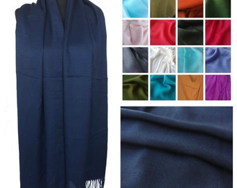 Scuro Navy Blu Matrimonio Pashmina Scialle Blu Navy damigella d'onore Pashmina Blu Navy Sciarpa damigella d'onore Regalo Blu Navy Wrap Oversize Scialle Blu Navy