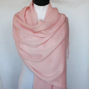 shawl dusty pink