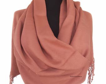 Sciarpa Pashmina Rosa Tan Scialle Tan Stola Tan Sciarpa Tan Regalo Damigelle Tan Scialle Matrimonio Tan Damigella Tan Sciarpa Turca