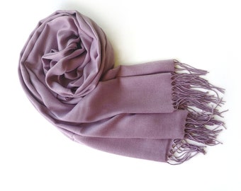 Pashmina malva Bufanda malva Chal Paño malva Regalo para damas de honor malva Chal de boda malva Dama de honor malva