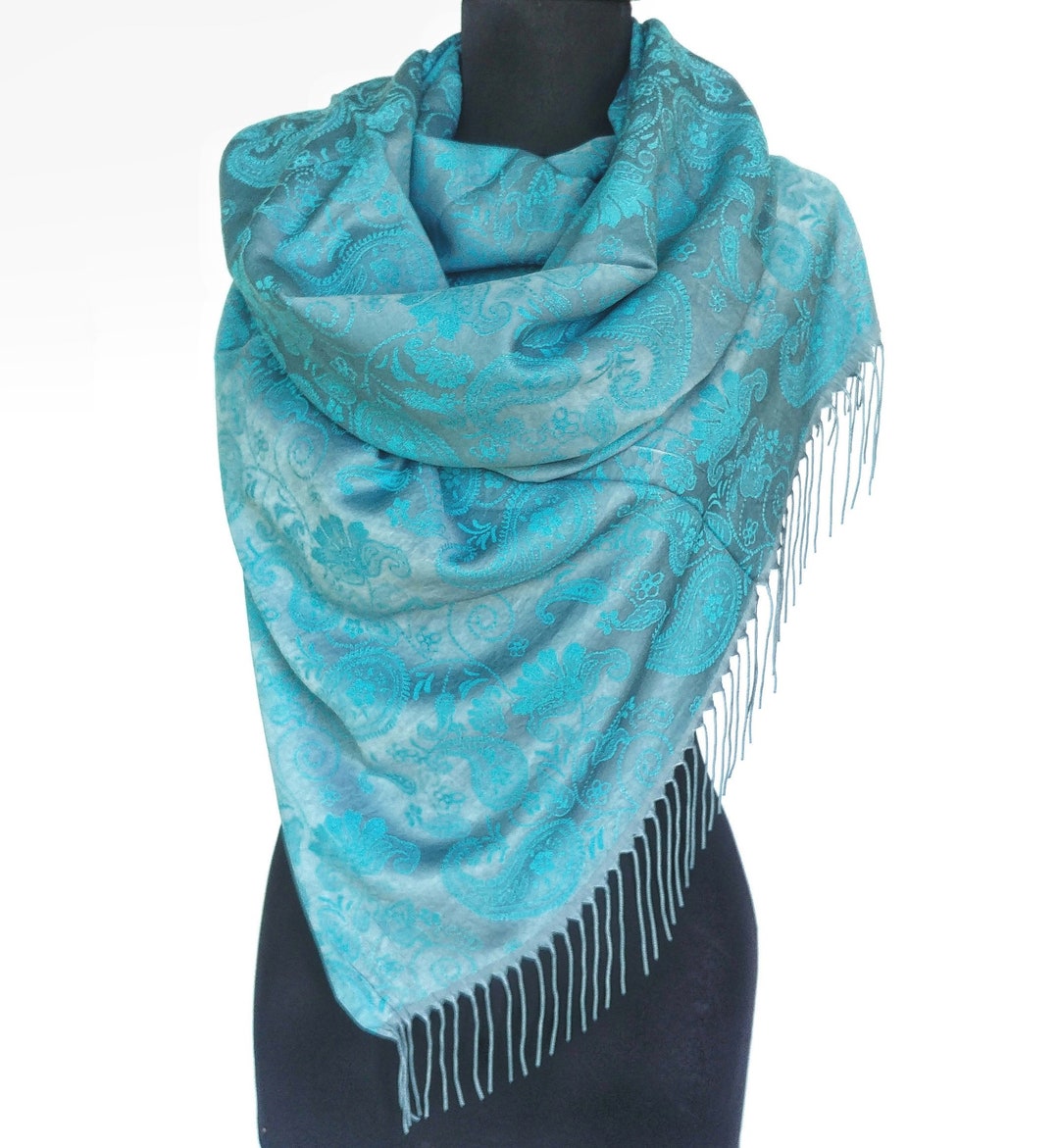 turquoise shawls wraps