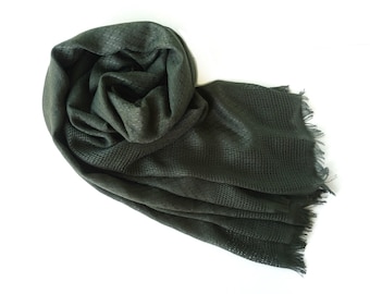 Green Scarf Shawl Wedding Pashmina Army Green Wedding Guest Shawl Cover Up Bridesmaids Turkish Cotton Summer Lightweight