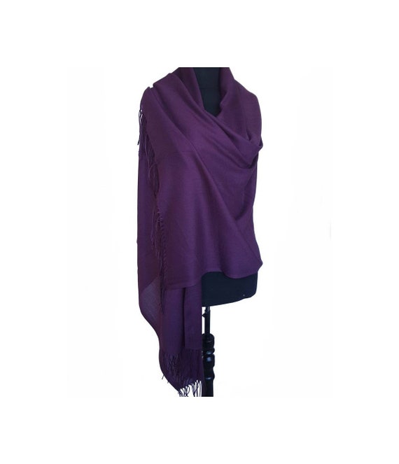 plum shawl