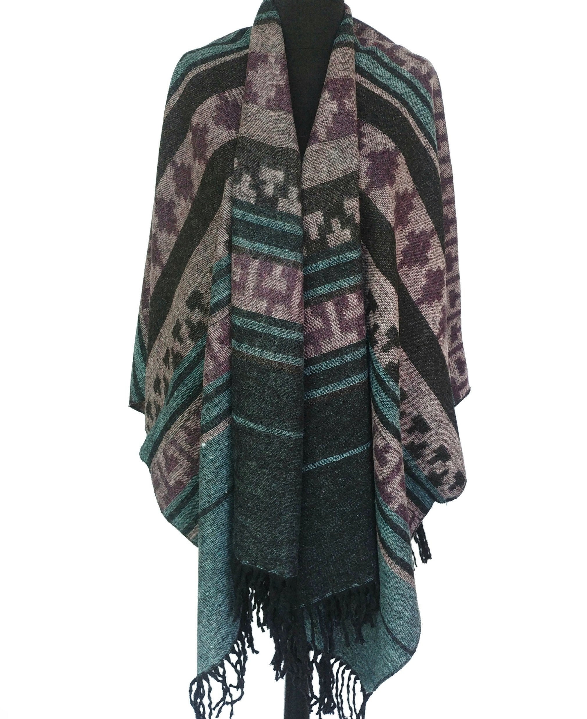 Plus size poncho wrap Clearance