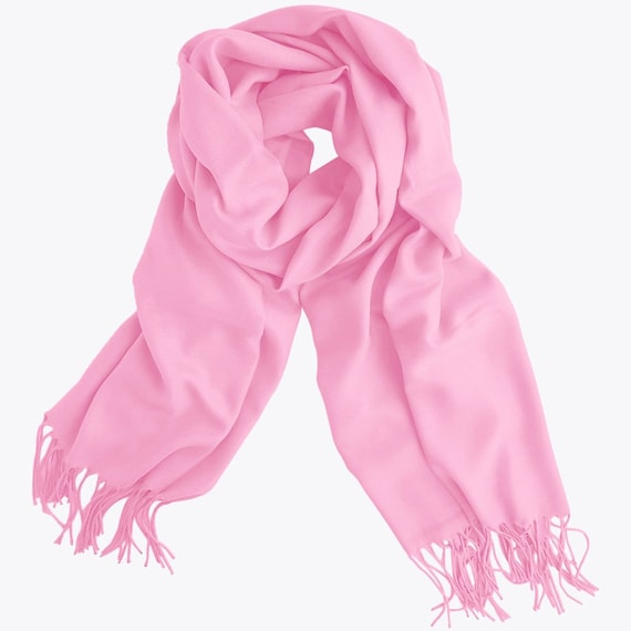 Light Pink Pashmina Blush Scarf Pink Shawl Blush Wrap Pink Scarf Blush Bridesmaids Gift Pink Wedding Shawl Blush Bridesmaids Shawl Pink
