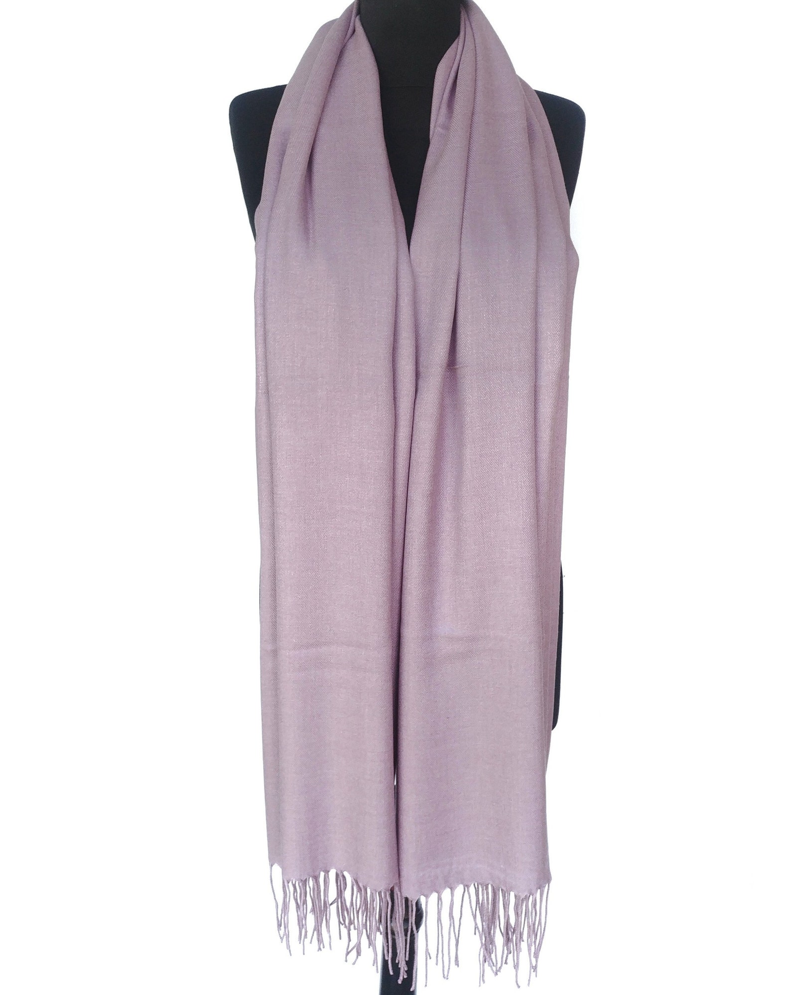 Mauve Pashmina Mauve Scarf Shawl Mauve Wrap Mauve Bridesmaids - Etsy