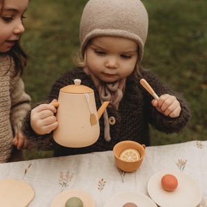 Wooden Play Food, Wooden Toys, Play Kitchen , Sensory Toys, Montessori Toys, Pretend Play, Miniature Food, Waldorf Toys, 3+ Years Old Toys image 12