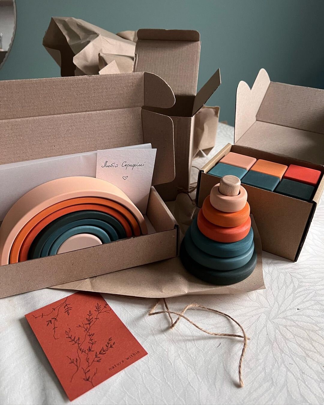 Toys for 1 Year Old Wooden Baby Toys Set 1 Year Old Girl Etsy