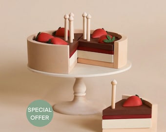 Wooden Play Food, Wooden Baby Toys, Christening Gifts, Montessori Baby Toys, Toddler Toys, Miniature Food, Waldorf Toys, Montessori Toddle