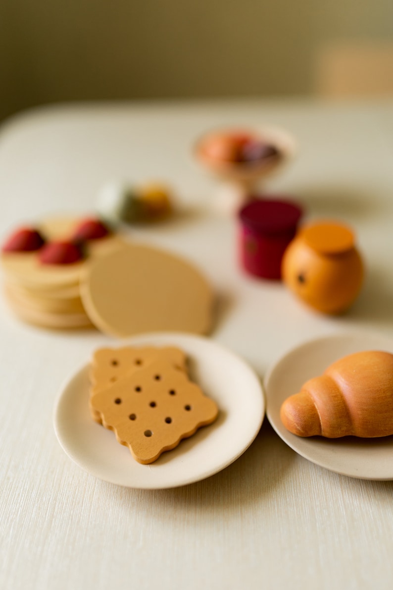 Wooden Play Food, Wooden Toys, Play Kitchen Accessory, Sensory Toys, Montessori Toys, Pretend Play, Miniature Food, Waldorf Toys