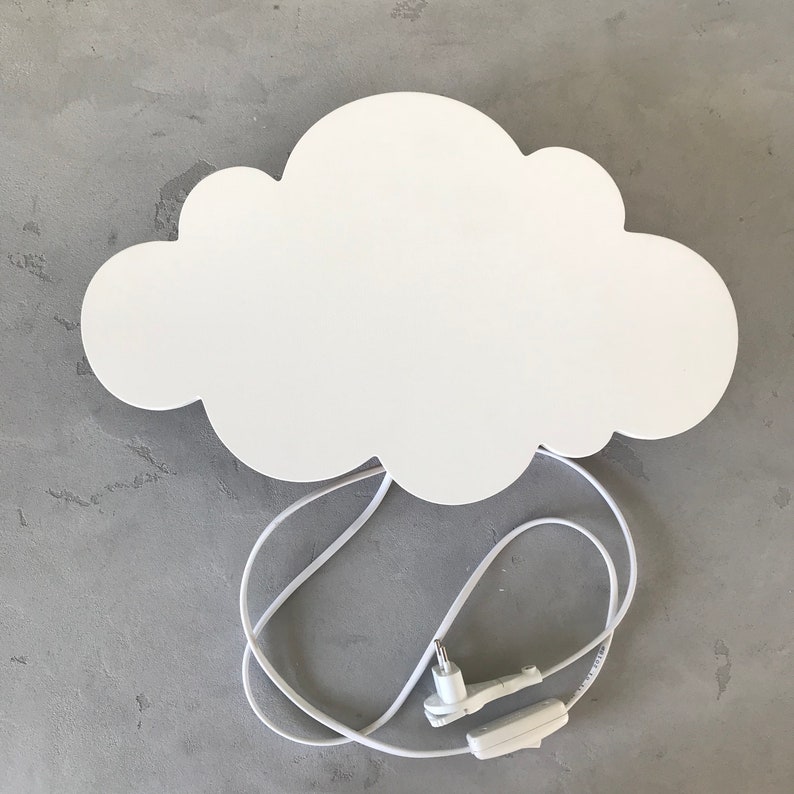 Étagères Nuage Enfant Happy Woody - Lot De 2 Étagères Murales Bois Pour Chambre