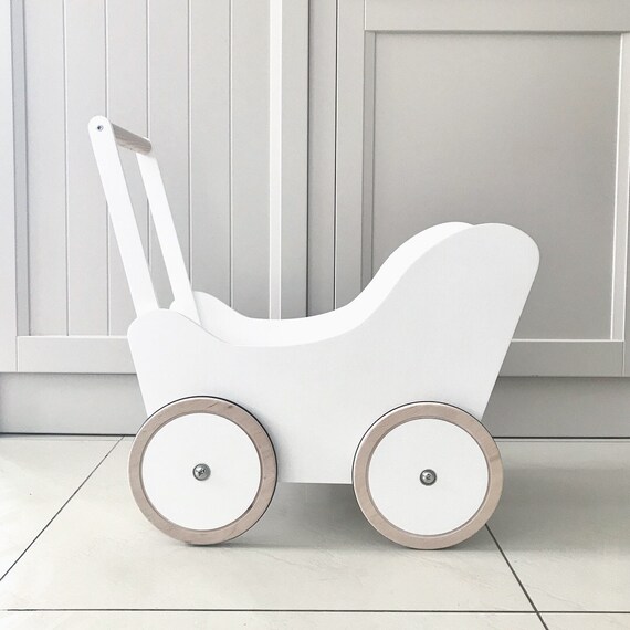 wooden toy pram