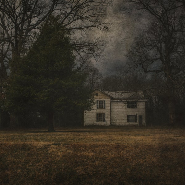 Abandoned House - Dark Art Photographic Print - Gothic Art