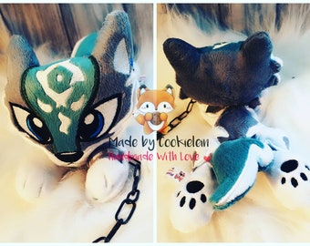 wolf link plush