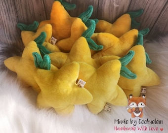 Accesorio de cosplay de Kingdom Hearts de peluche de fruta Paopu