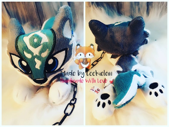 wolf link plush