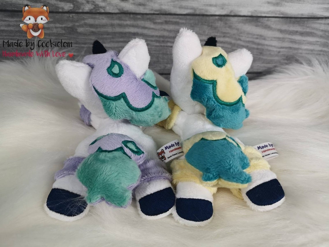 Galarian Ponyta Custom Fanart Plush | Etsy