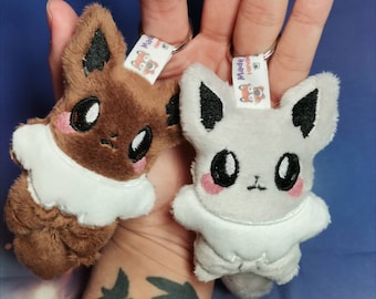 Shiny Eevee Pokemon Plush Etsy