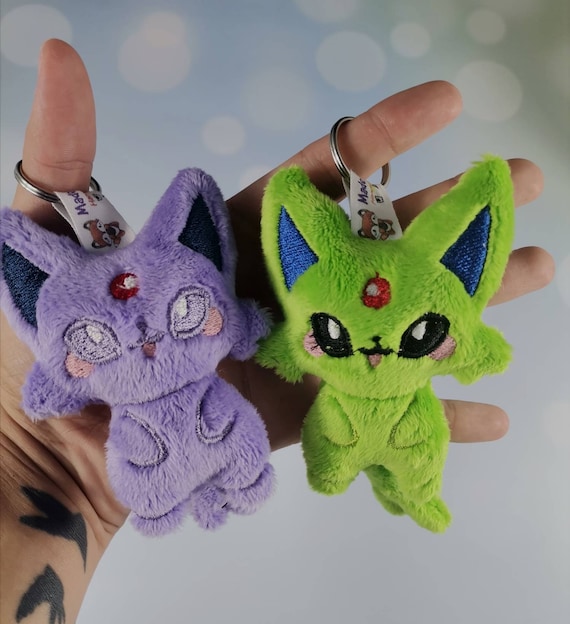 Custom plush hotsell keychain