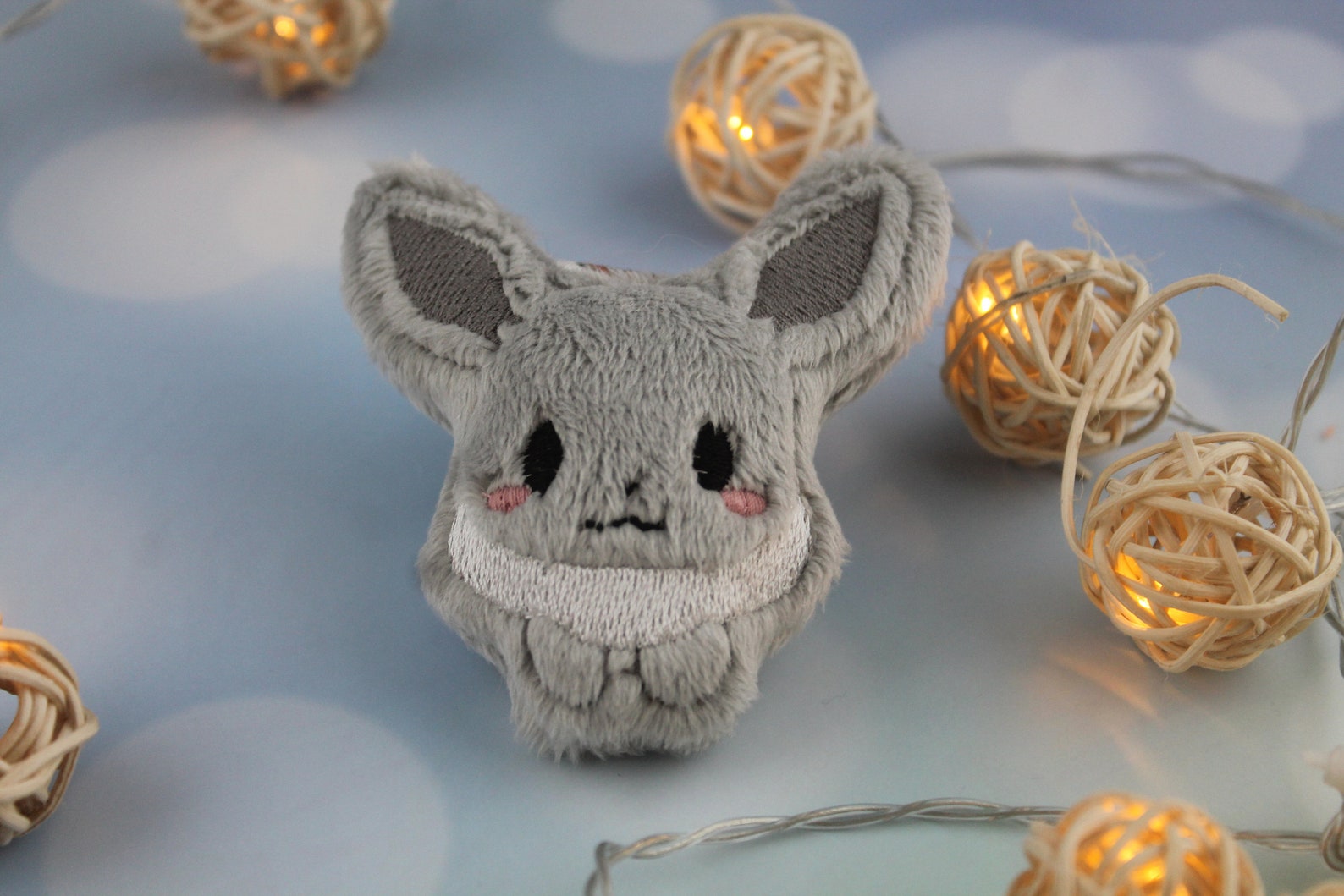 Eevee Keychain Plush Etsy