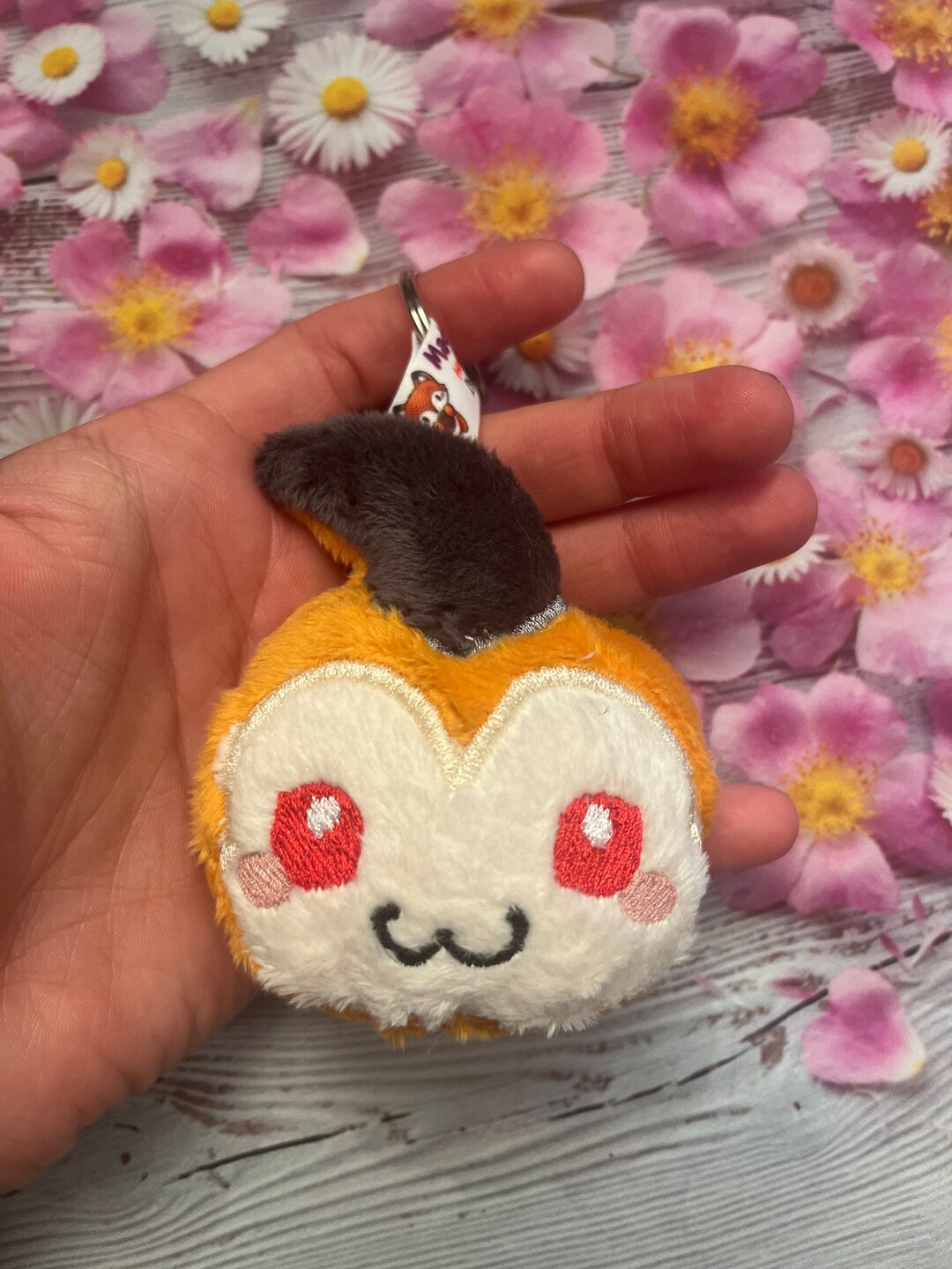 Custom Fanart Babydigimon Tsunomon Keychain Plush - Etsy