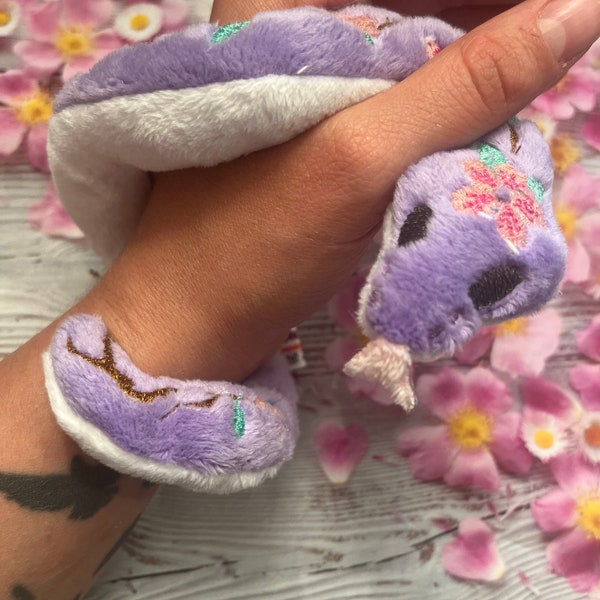 Sakura Flower Snake  Plush