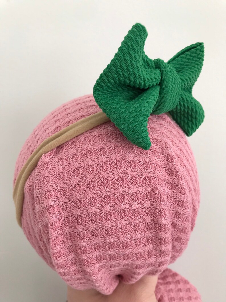 St Patrick\u2019s Day headband green knit headband baby girl headband knit headband