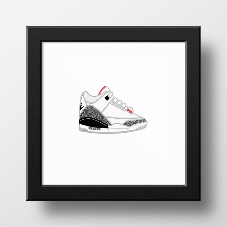 jordan 3 white cement