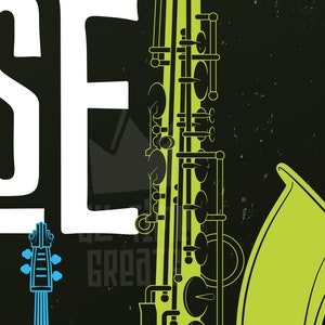CANNONBALL ADDERLEY - Somethin' Else Jazz Art Print, Blue Note Records Poster (1958) image 4