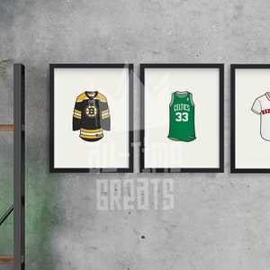 Boston Bruins Jersey Print Celebrate Bruins Legacy with NHL Hockey Fan Art & Decor for Your Home Perfect Gift for Hockey Enthusiasts image 6