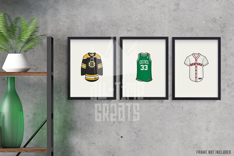 Boston Bruins Jersey Print Celebrate Bruins Legacy with NHL Hockey Fan Art & Decor for Your Home Perfect Gift for Hockey Enthusiasts image 6