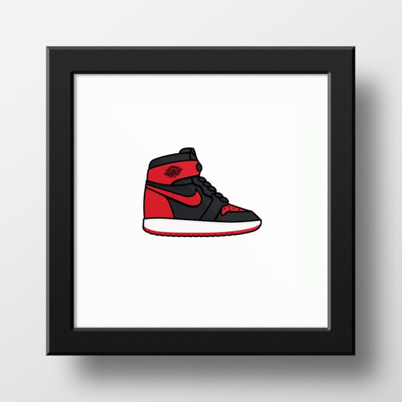 air jordan 1 black red banned