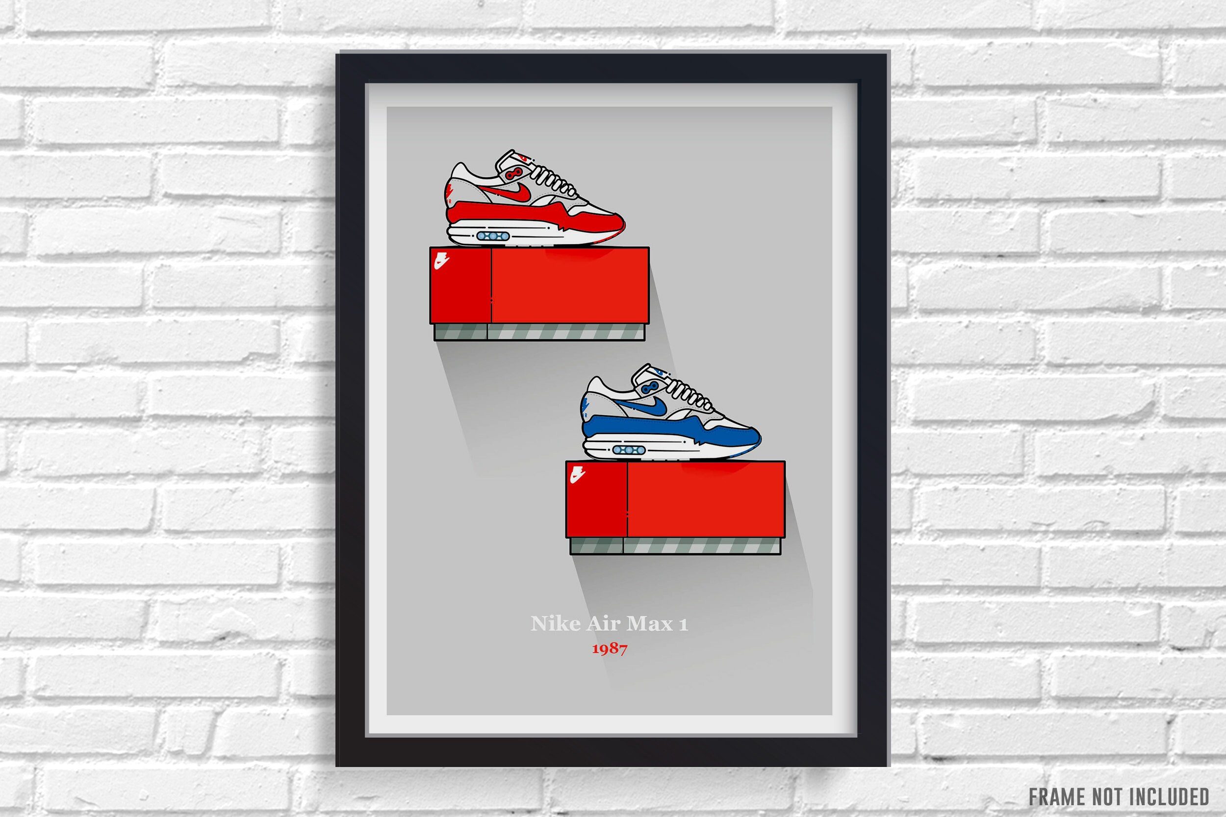1987 Nike Air Max 1 Collection With Original Box Minimalist | Etsy Australia