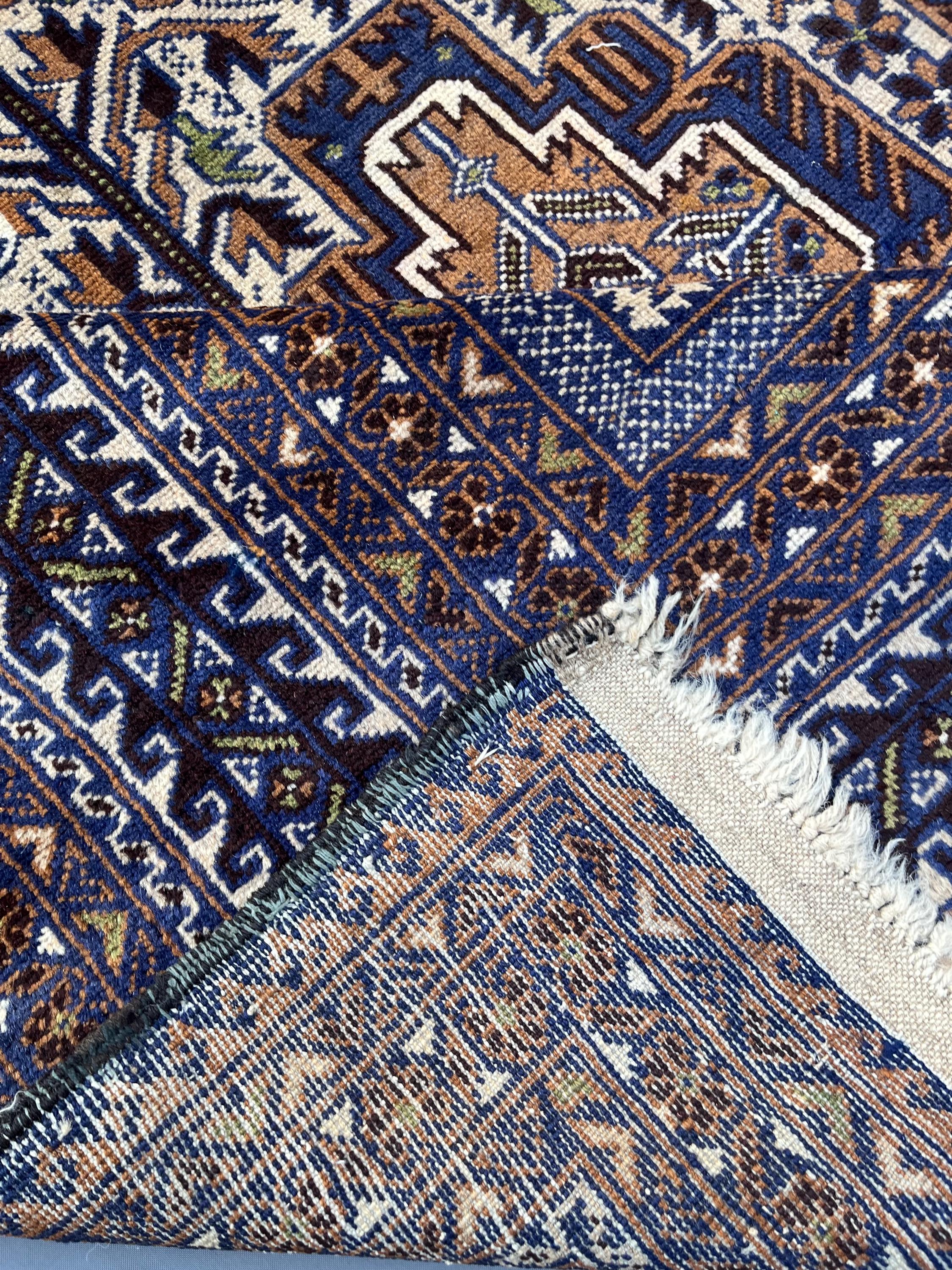 Antique Afghan Baluchi Rug – Hand-knotted Wool, Geometric Beige - Etsy