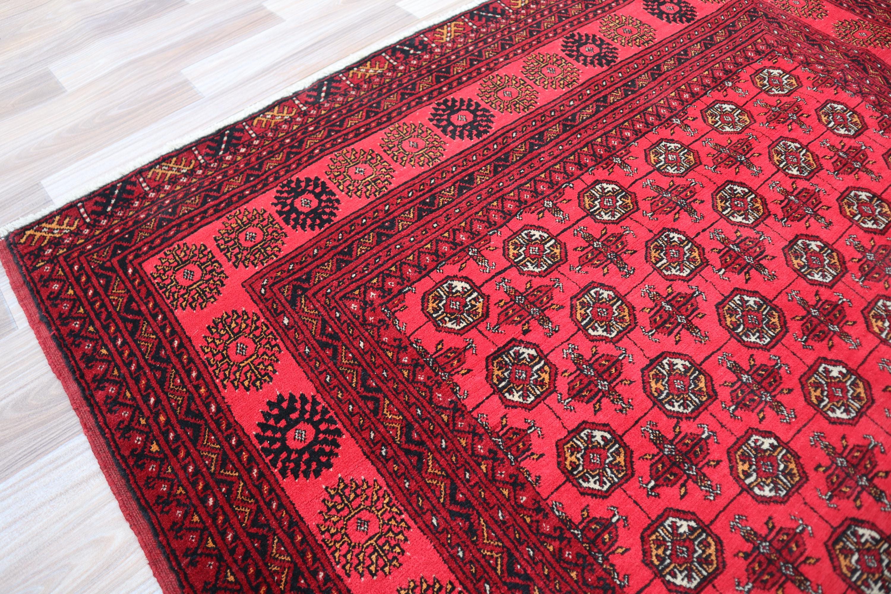 Tapis de salon en laine à franges esprit tribal gris 140x200 | Leroy Merlin