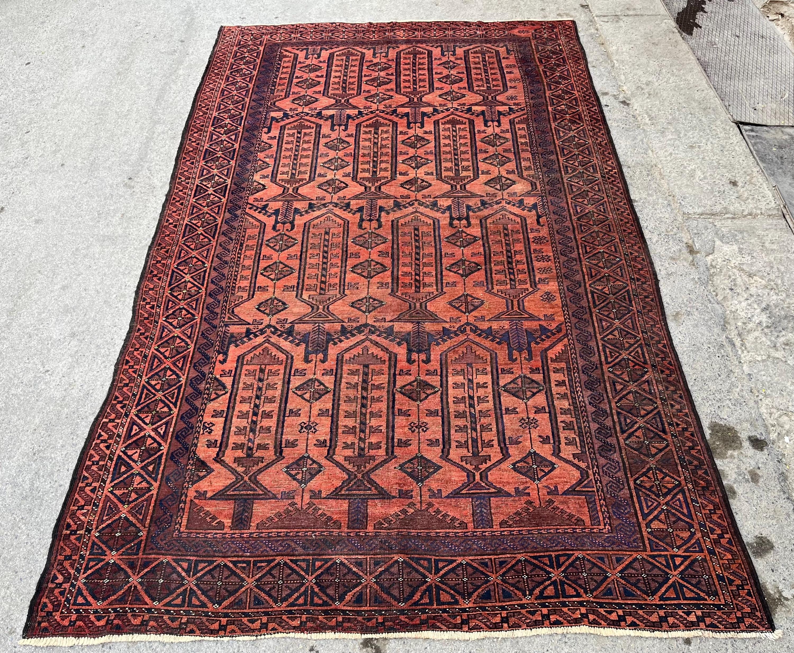 Antique Baluch Rug - Etsy Canada