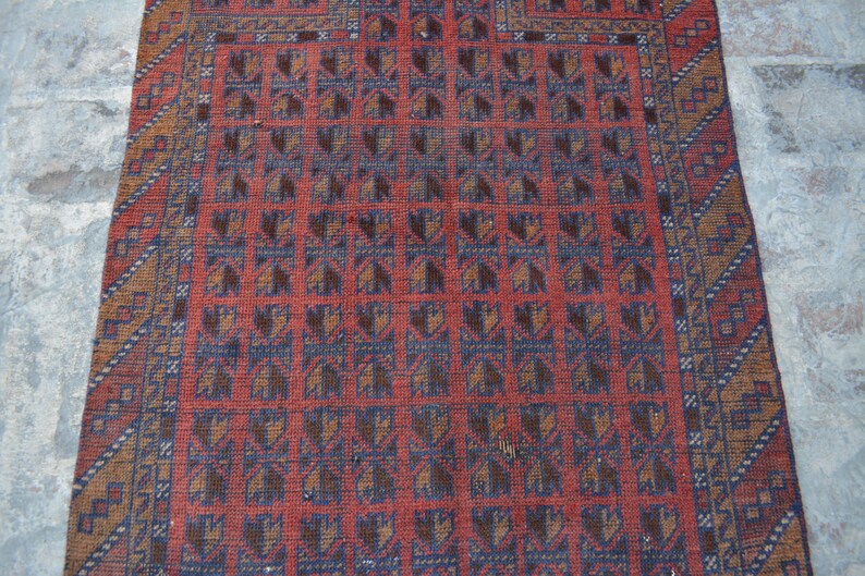 Room Rug Home Decor Rug Beluchi Rug Moroccan Rug SIZE : 2/'8 x 4/'8 Feet Vintage Handmade Afghan Tribal Baluchi 100/% Wool Traditional Rug