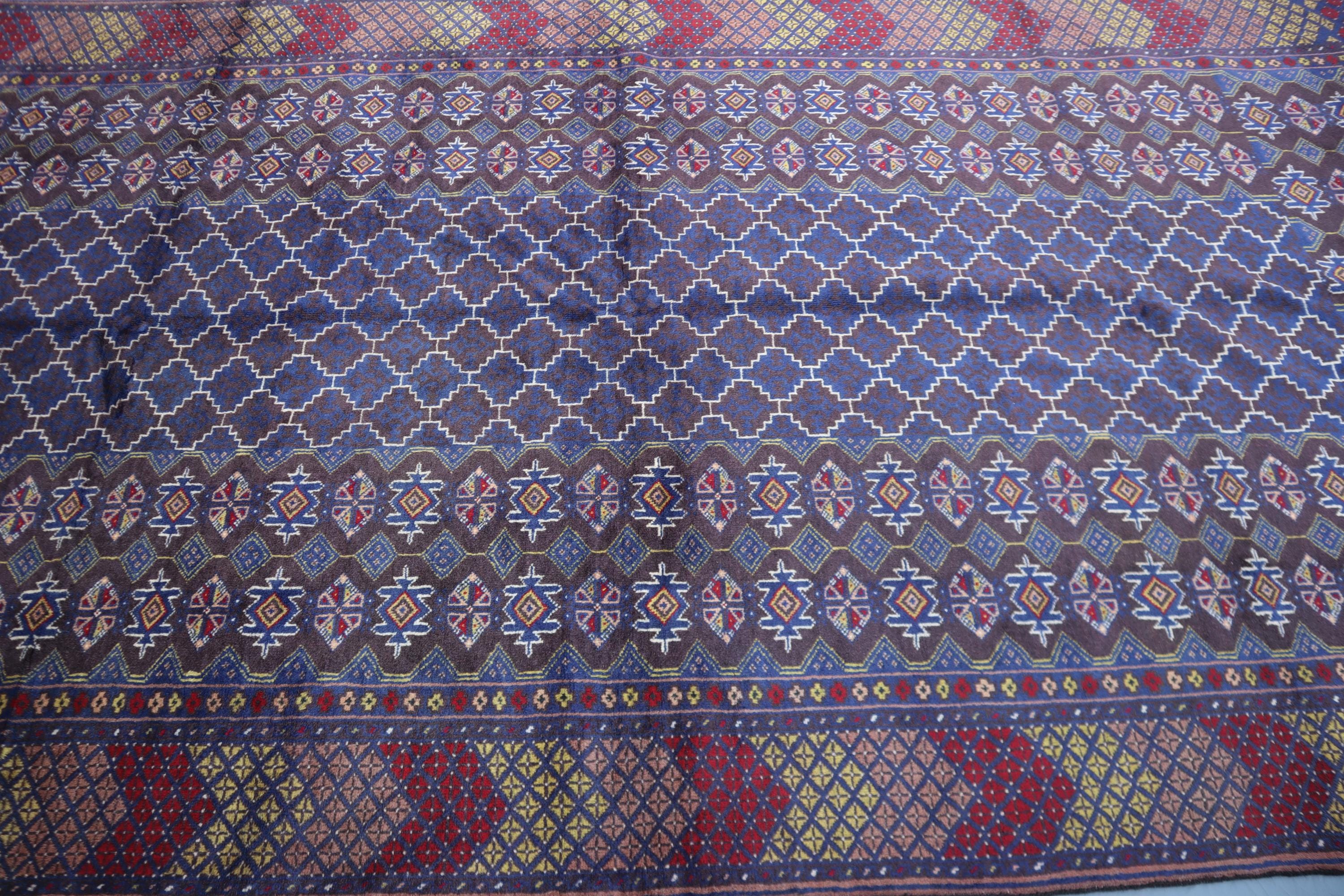 ランナータイプ 廊下敷きサイズ アフガン産 バルーチ族作 手織り絨毯