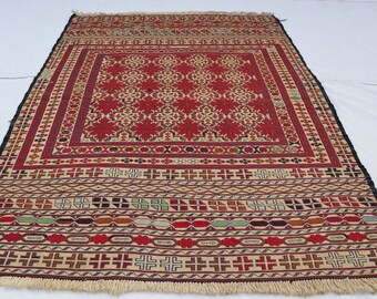 Rug & Kilimのヴィンテージ ザヤネ モロッコ キリム（多色部族模様